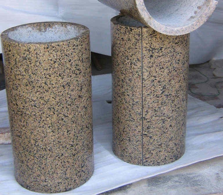 полая колонна из гранита